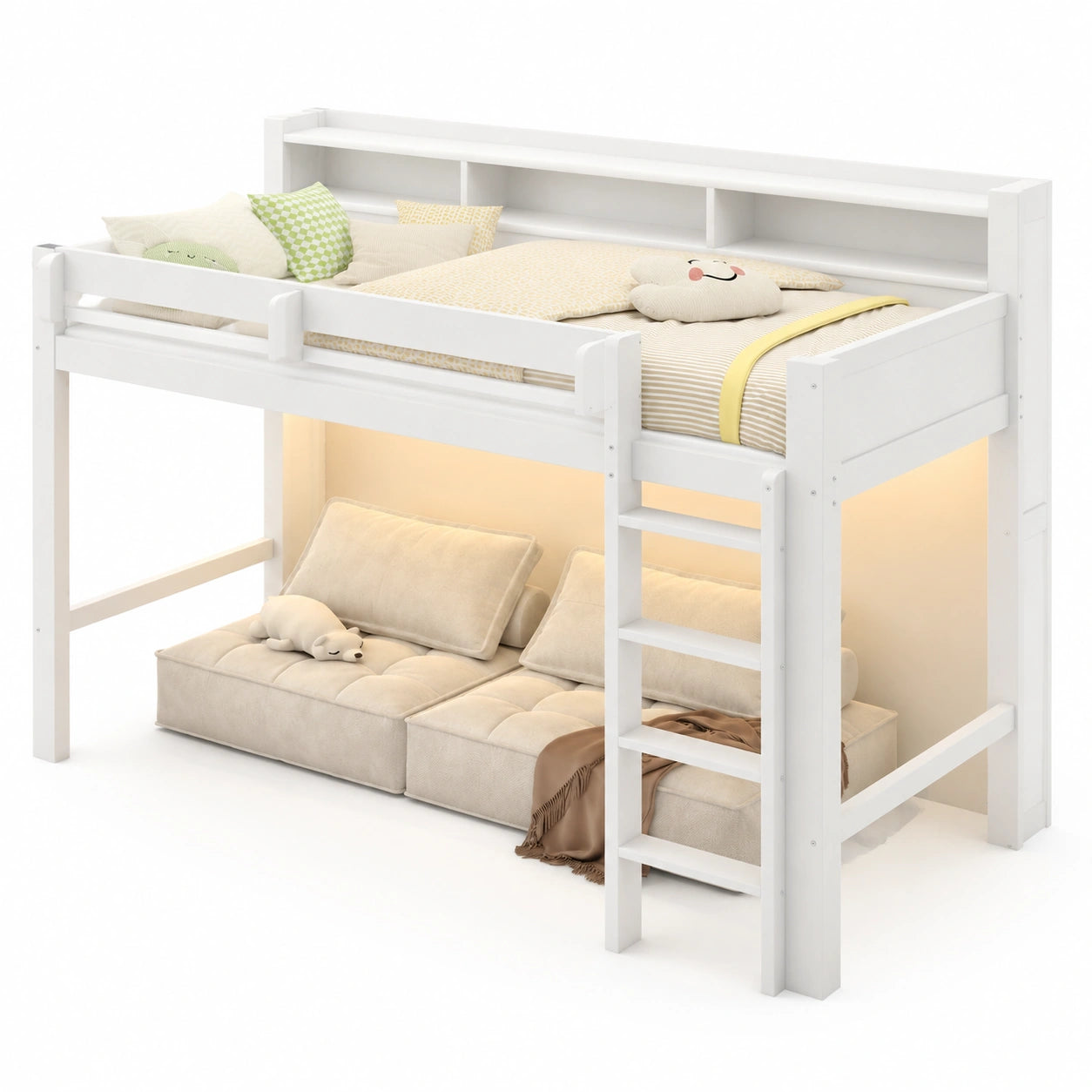 lit-mezzanine-enfant-avec-led-et-usb-90x200-cm-bois-et-rangement-blanc-spovnv7249cu