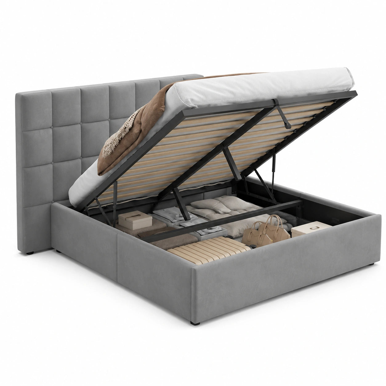 lit-moderne-rembourre-avec-rangement-integre-et-lampes-de-lecture-140-x-200-cm-gris-clair-veapsx7159mj